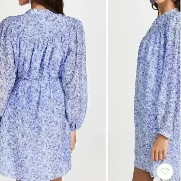 NWT XIRENA Bellamy Dress in Blue Willow Sz L MSRP $378 - Picture 2 of 7